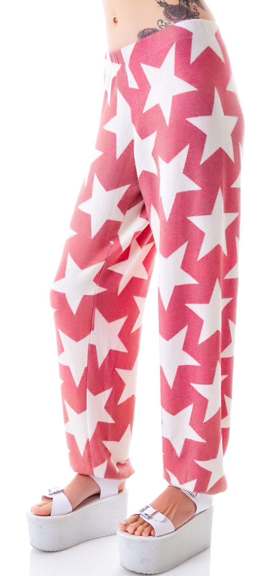 Denim Stars Gidget Sweats - Light Blue
