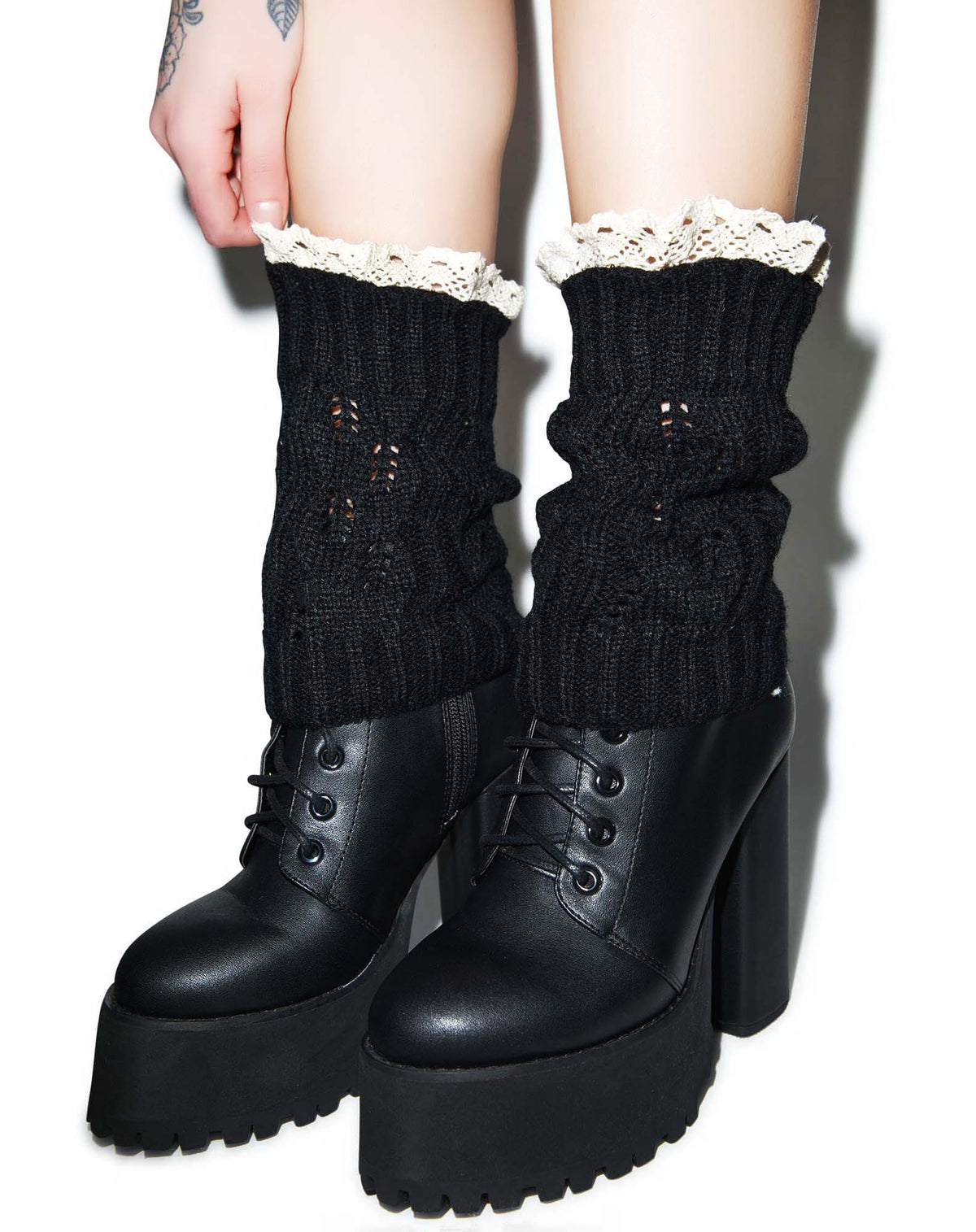 Cuff Love Boot Cuffs - Light Gray