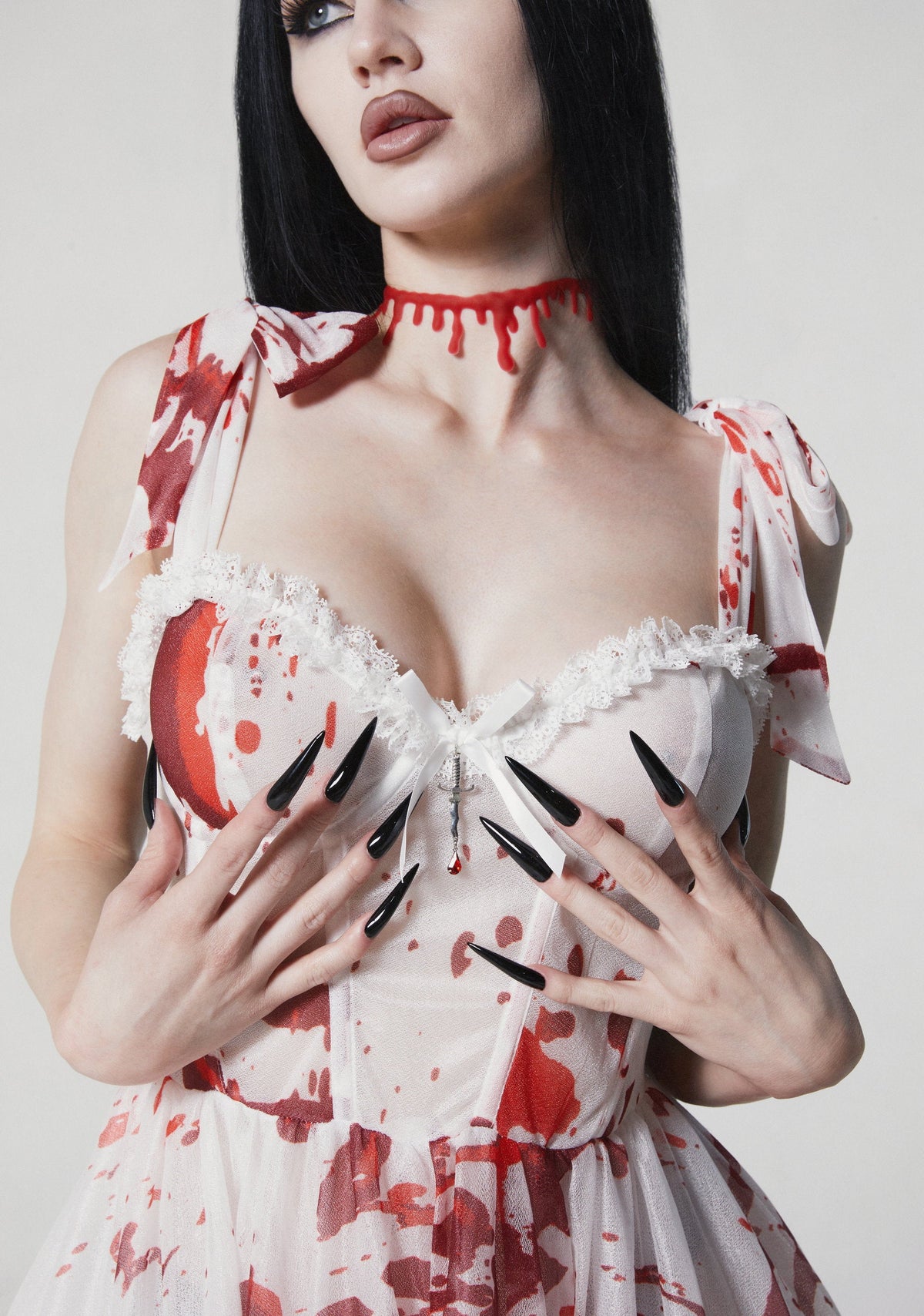 Dance with Death Maxi Dress - Scream Queen