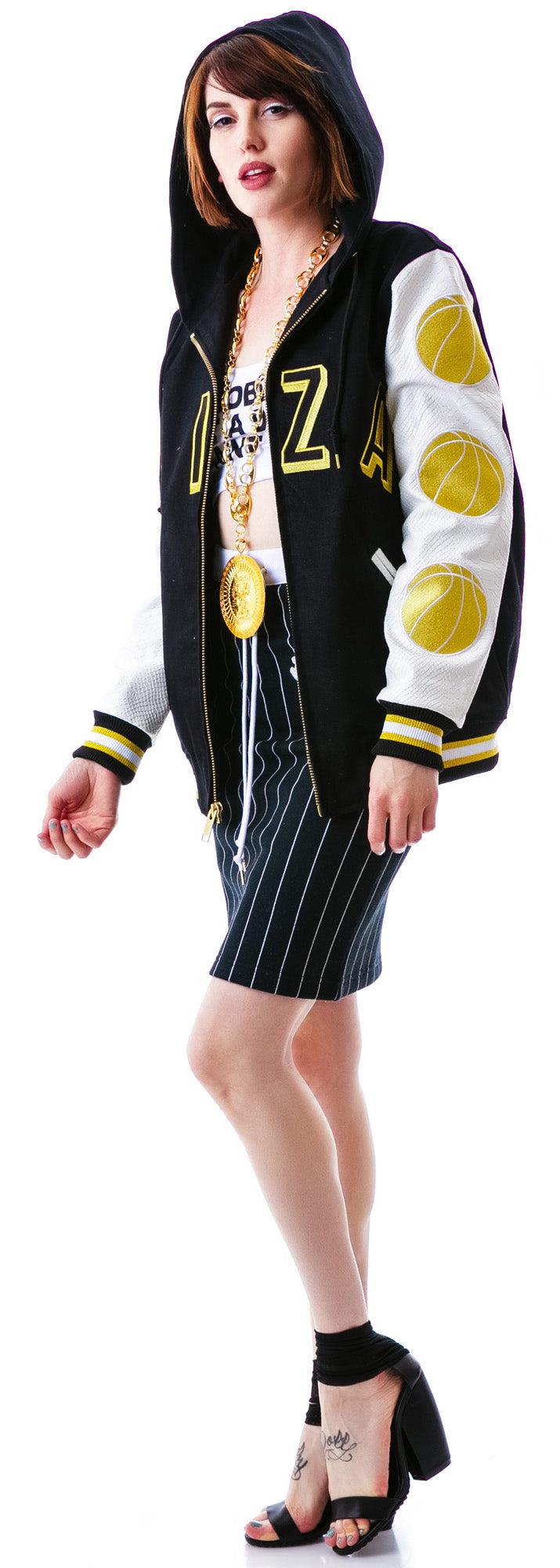 x Giza Shield Hoodie Jacket - Black