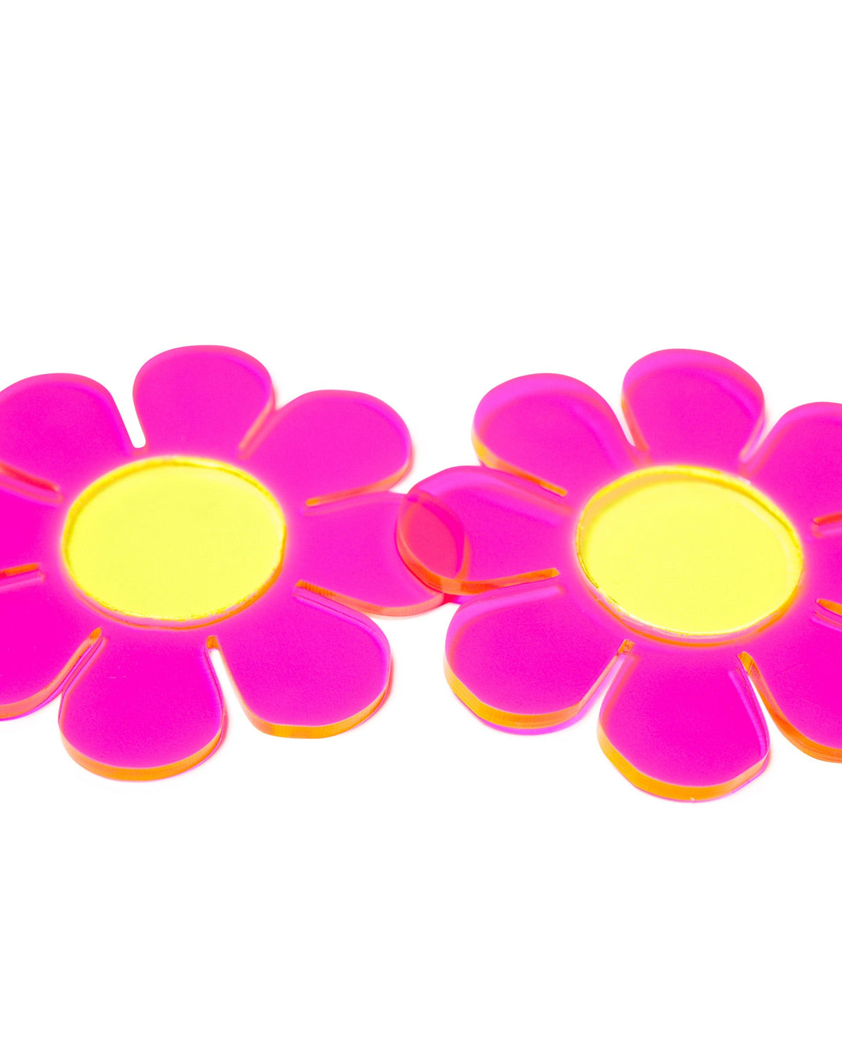 Flower Powerz Earrings - Light Pink