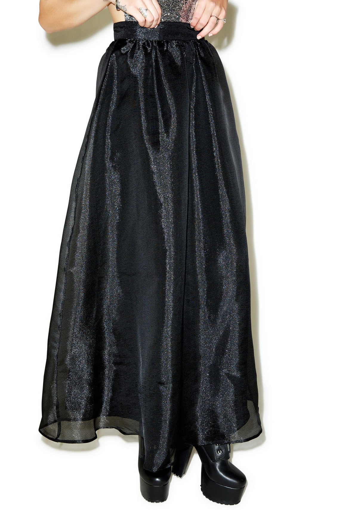 Nippon Maxi Skirt - Black