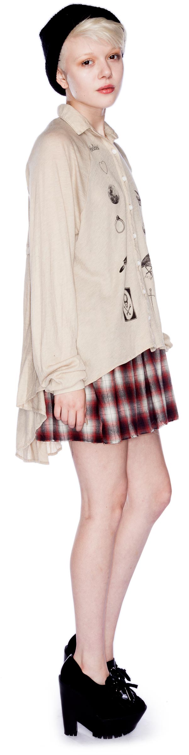 Fate Sunday Button Down Shirt - White