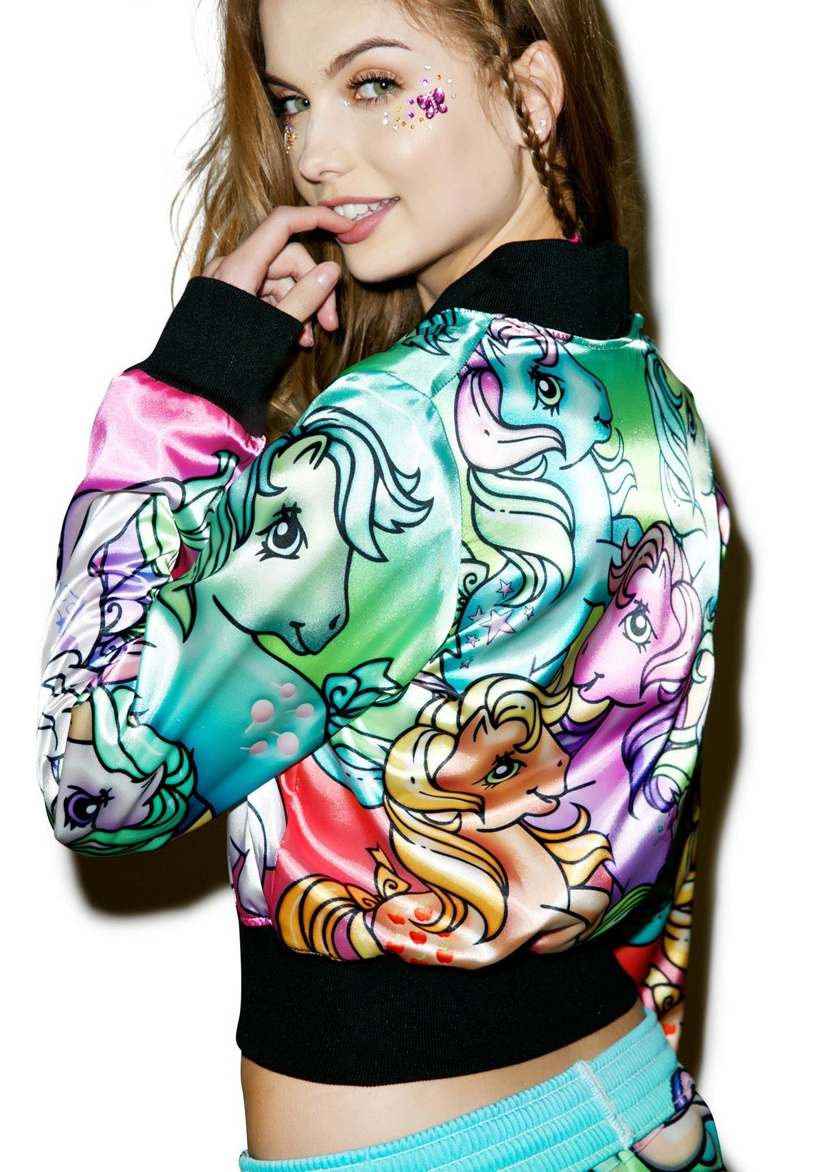 Ponyland 2.0 Reversible Bomber Jacket - Off White