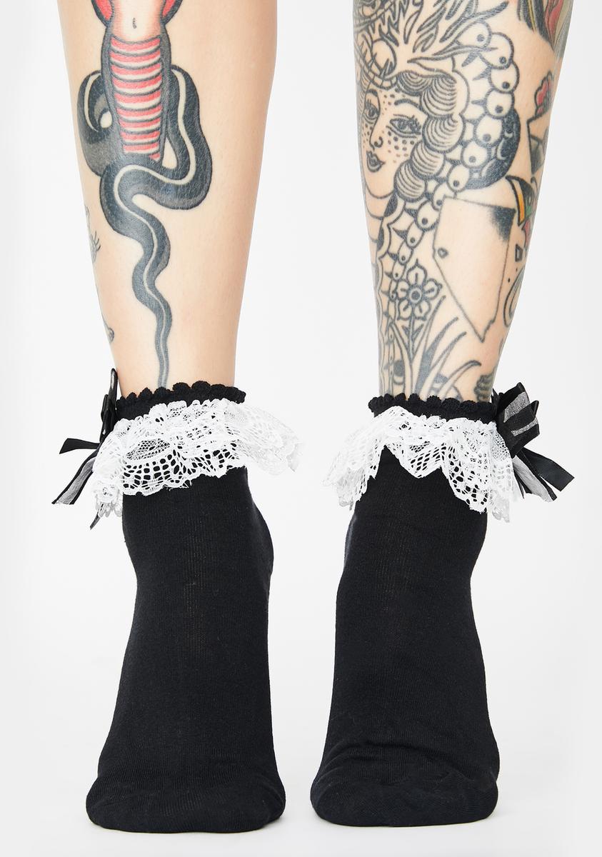 Well Mannered Ruffle Socks