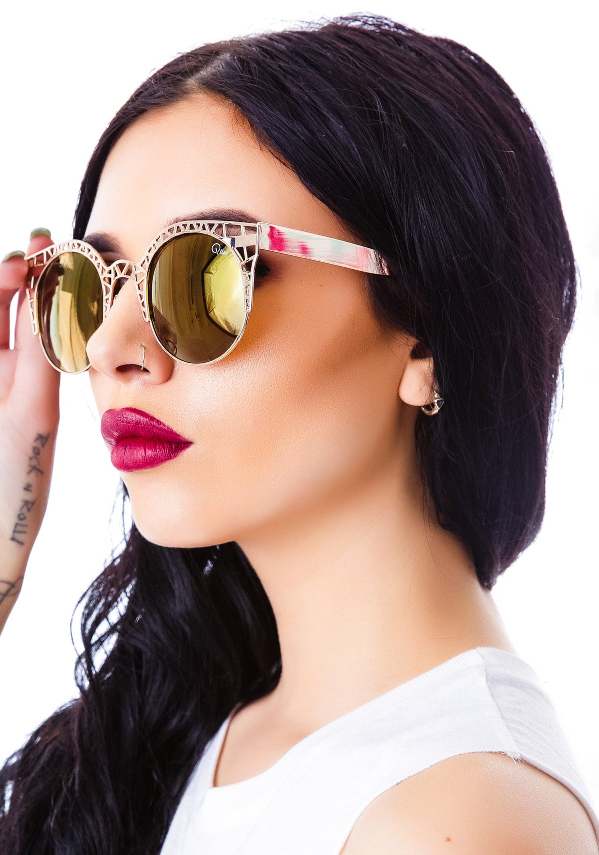 Quay Eyewear Fleur Sunglasses - Green