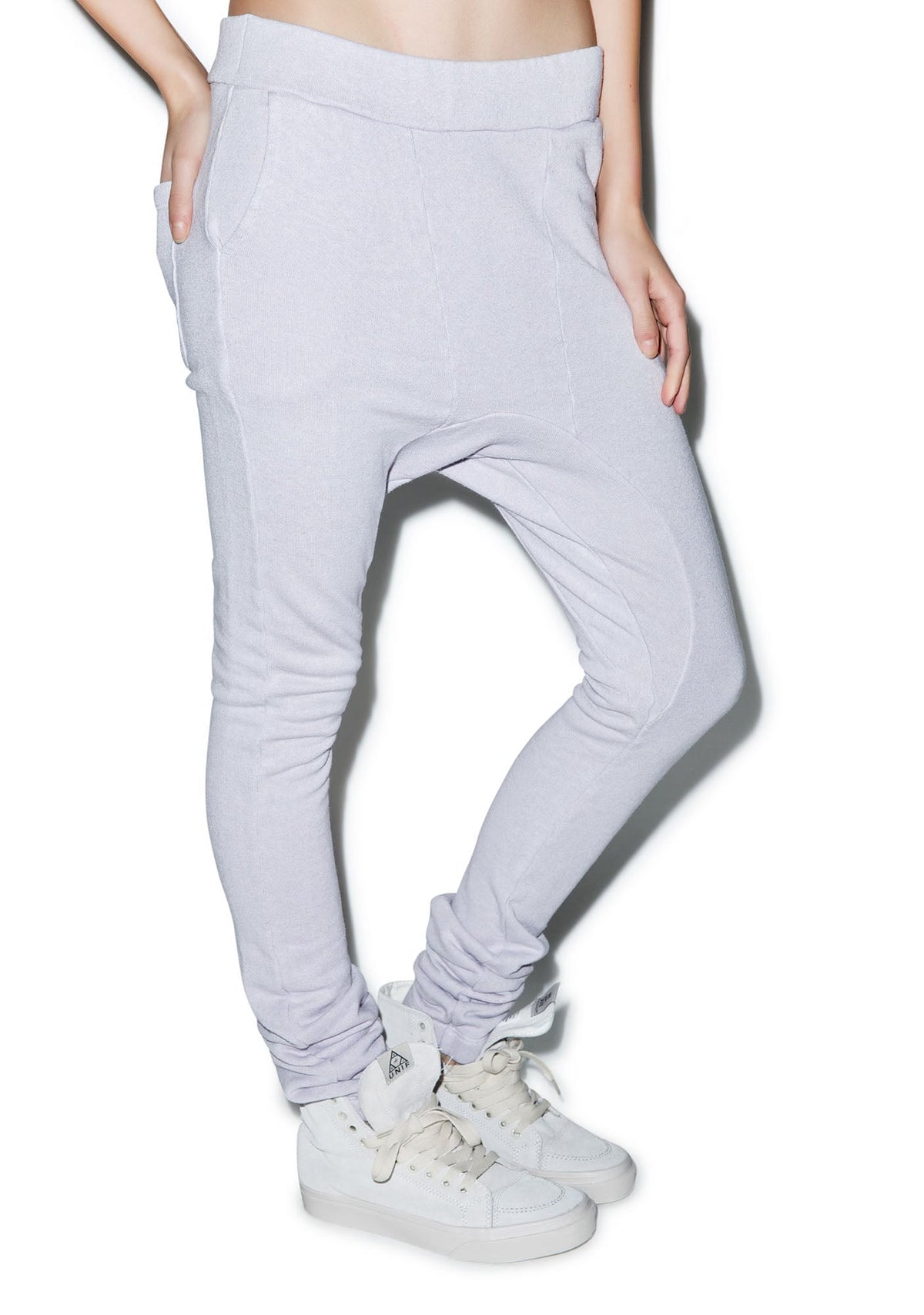 Hammer Time Drop Crotch Pants - Dark Gray