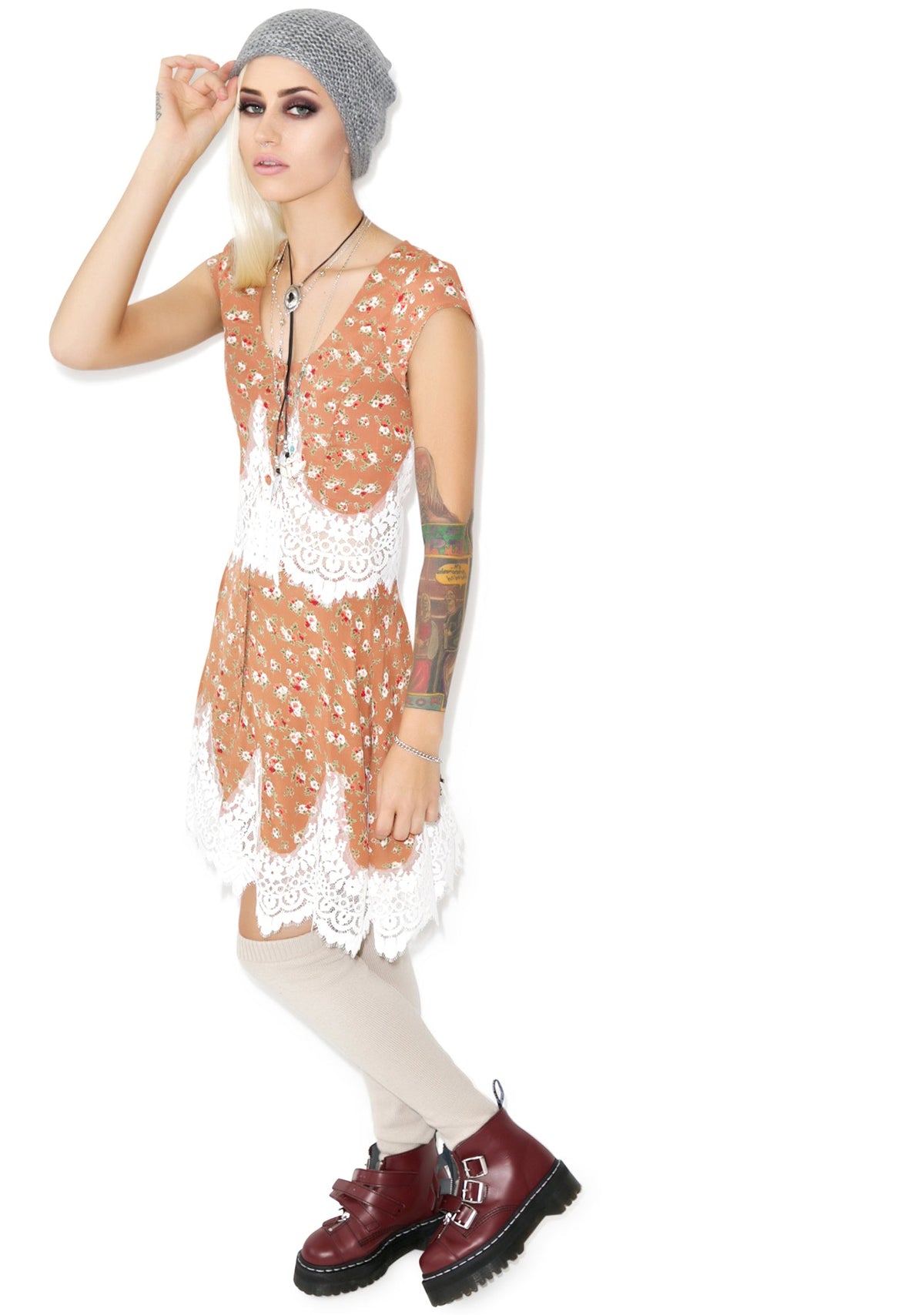 Gilly Girl Crop Top - Floral