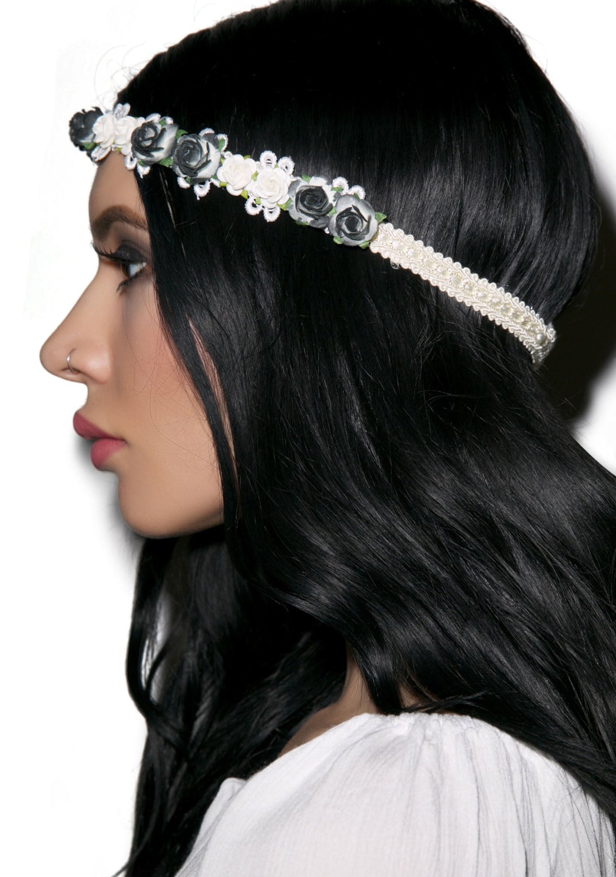 Wildwood Floral Headband - Purple