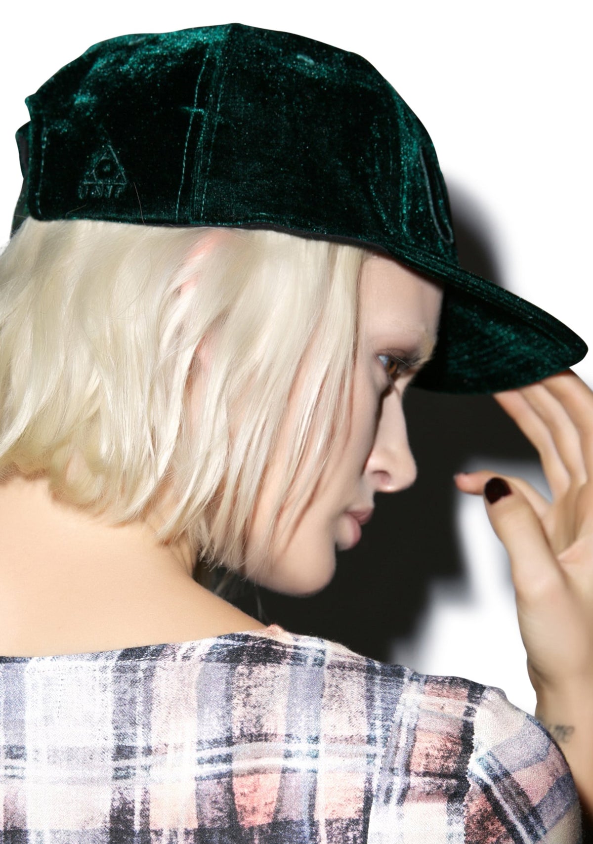Velvet Hat - Black