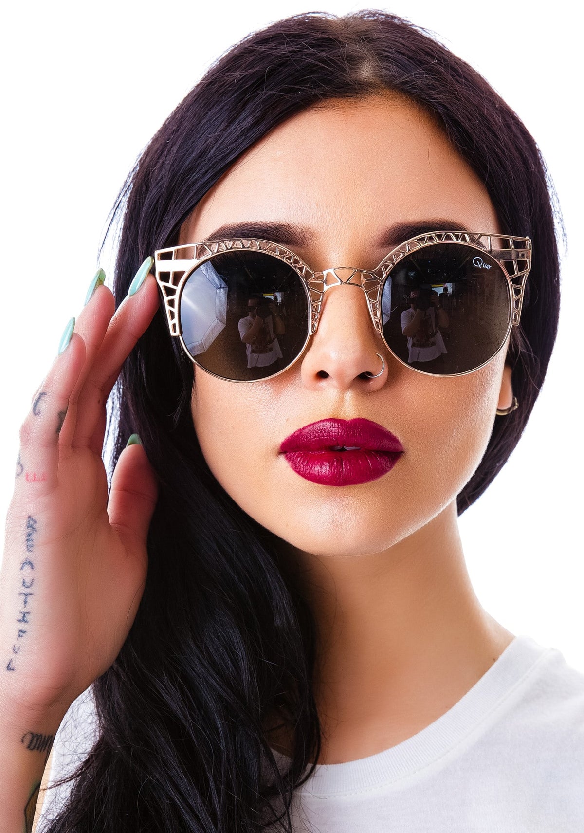 Quay Eyewear Fleur Sunglasses - Green