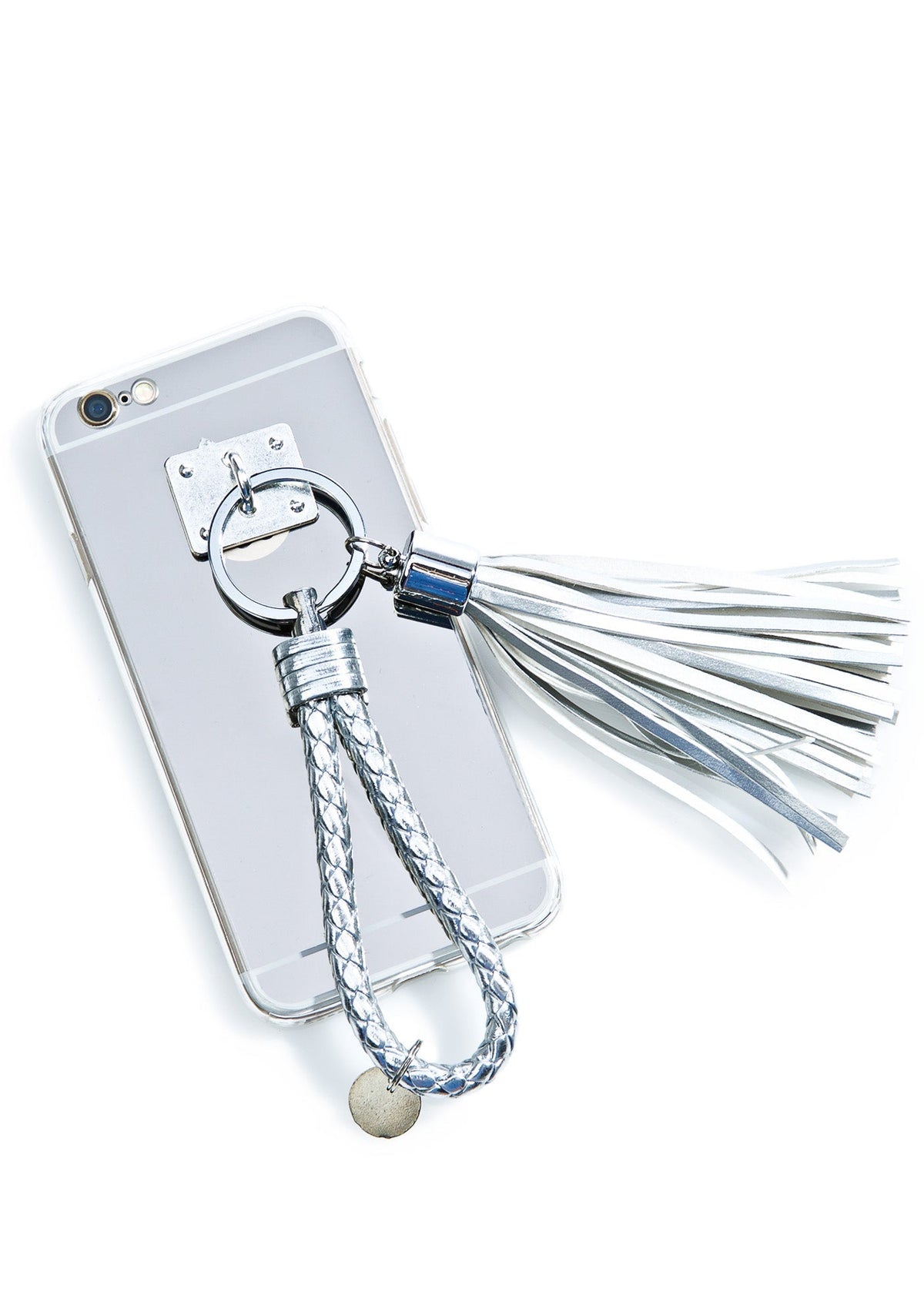 I’m A Flirt Tassel iPhone 6/6+ Case - Silver