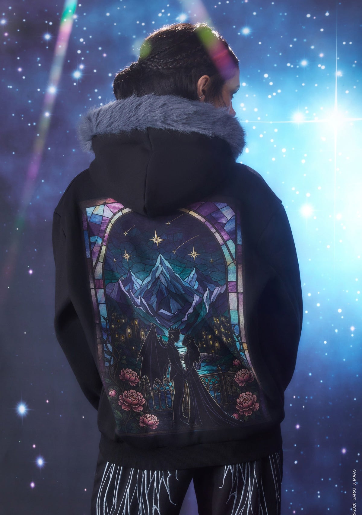 Velaris™ , The City of Starlight Zip Hoodie
