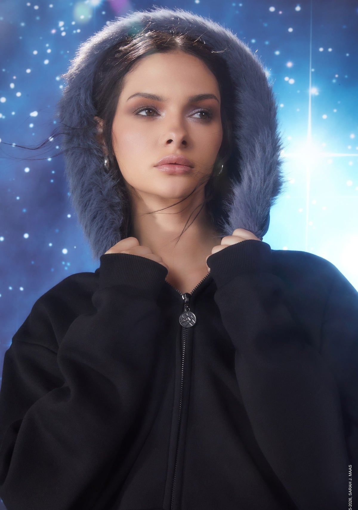 Velaris™ , The City of Starlight Zip Hoodie