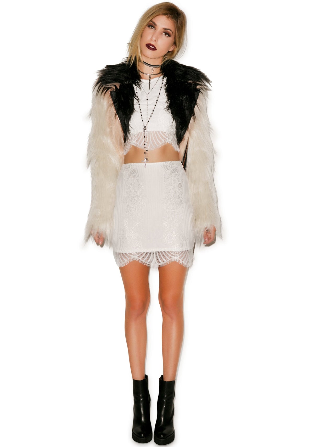Lolo Mini Skirt - Black
