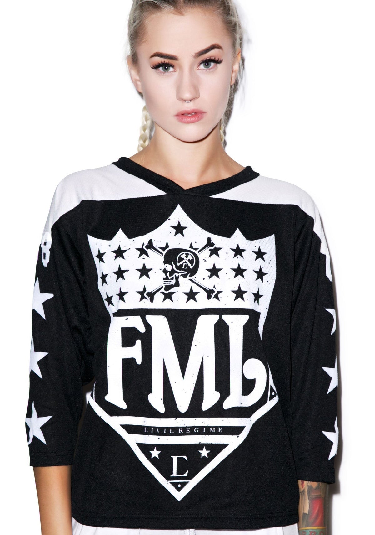 FML Hockey Jersey - White