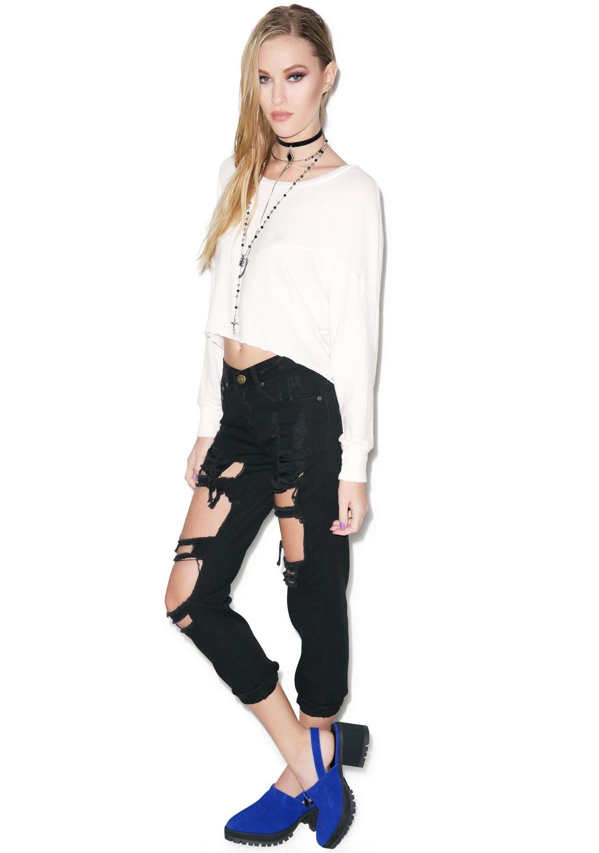My Boyfriend's Jeans - White