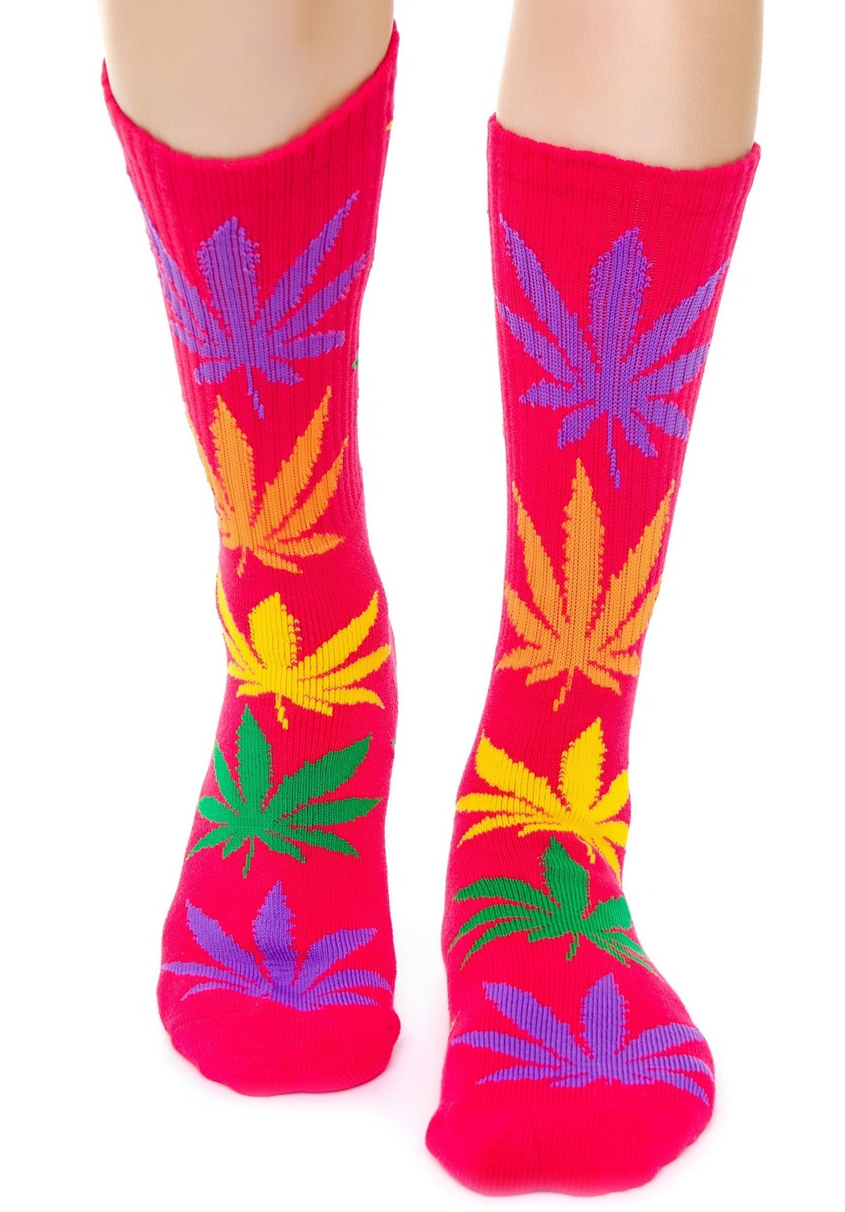 Plantlife Multi Color Sock - Orange