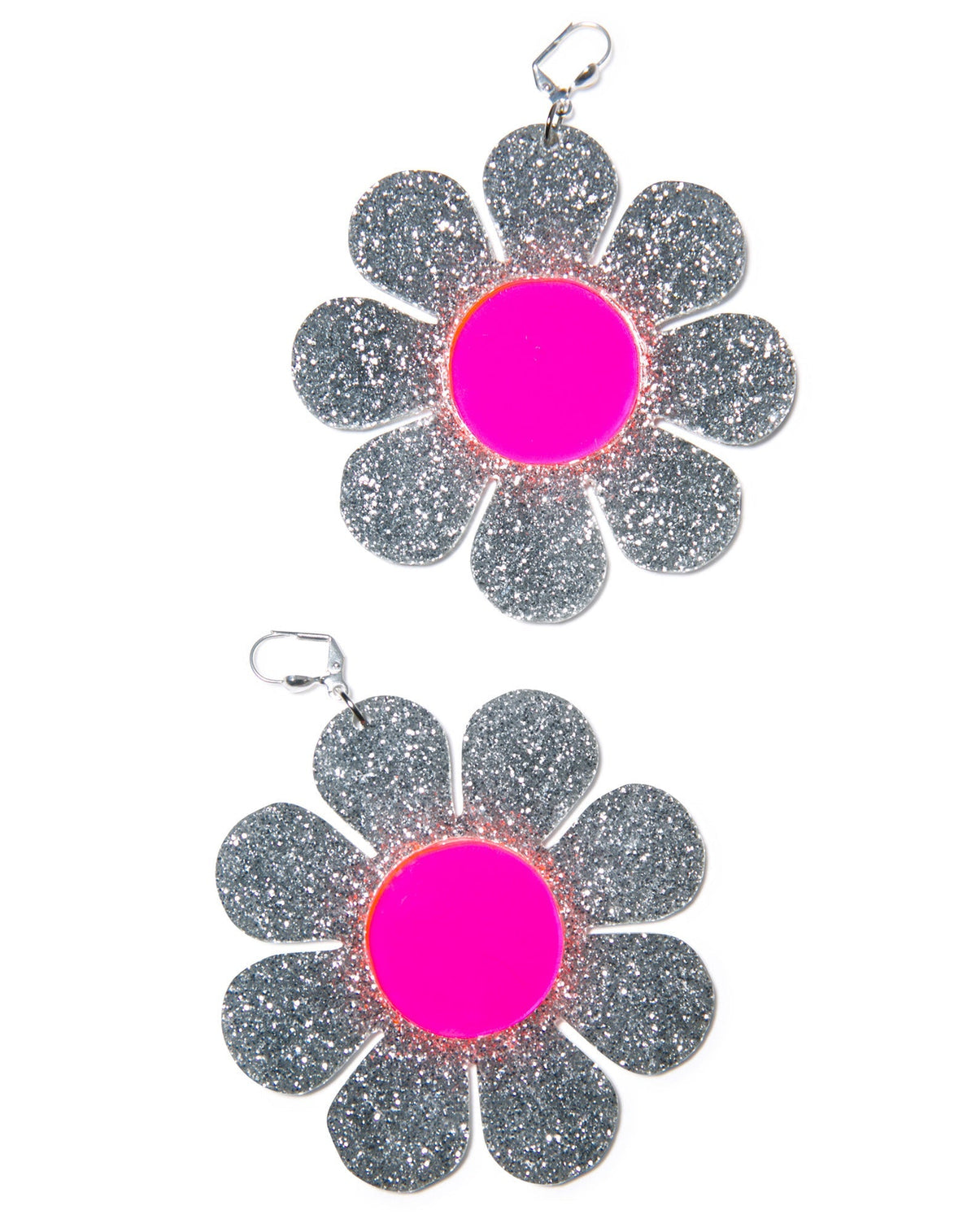 Flower Powerz Earrings - Light Pink