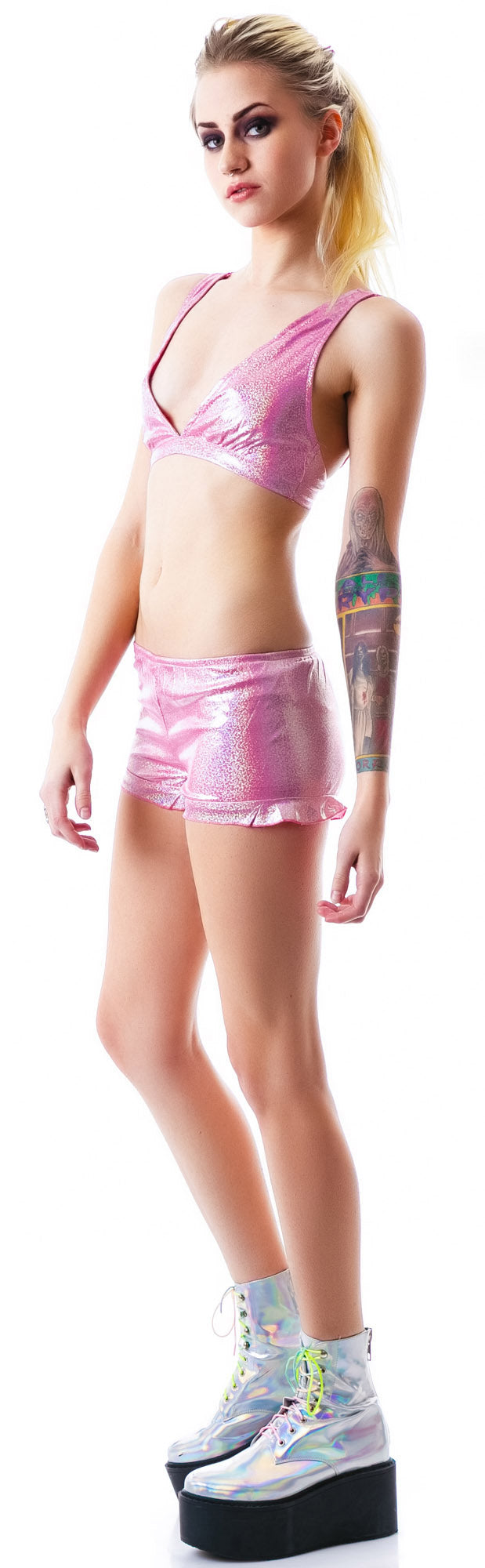 Freaks in Love Cami Set - Light Pink