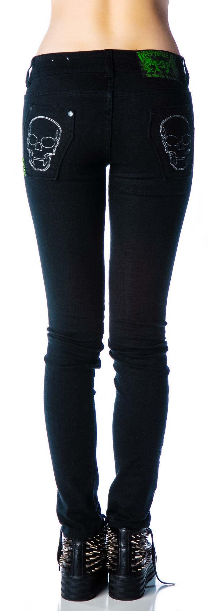 Skelebone Jeans - Black