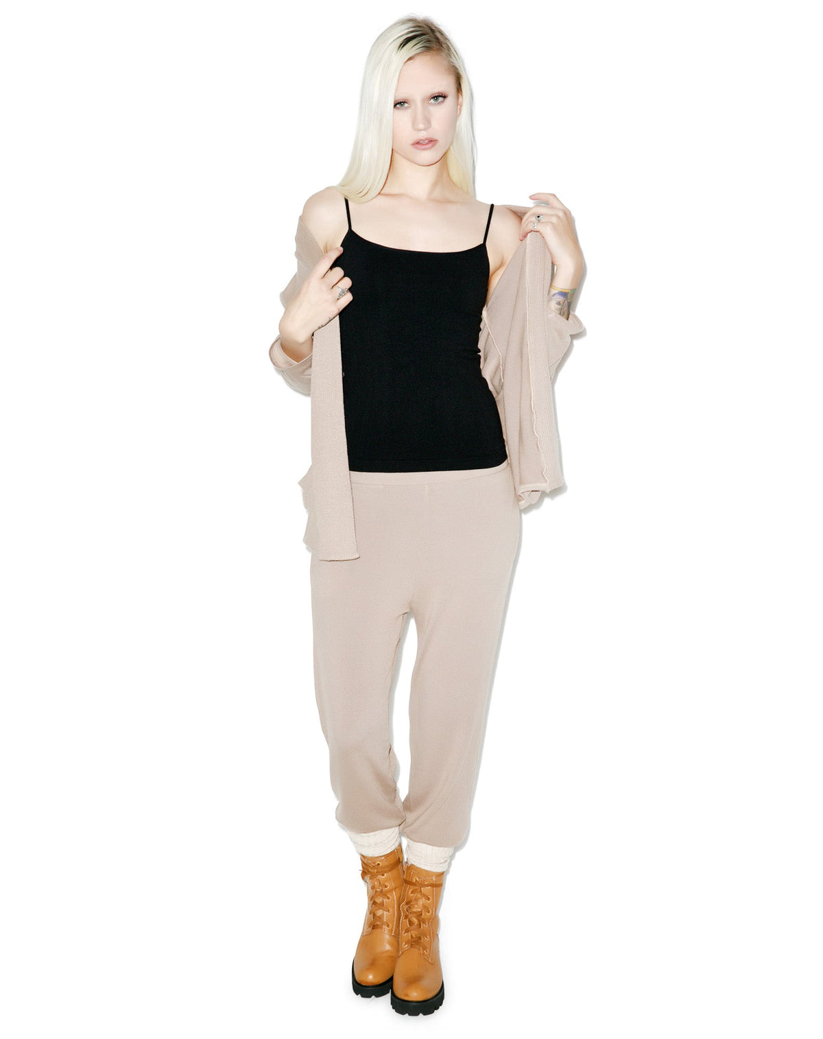 Keepin' It Real Cami - Light Brown