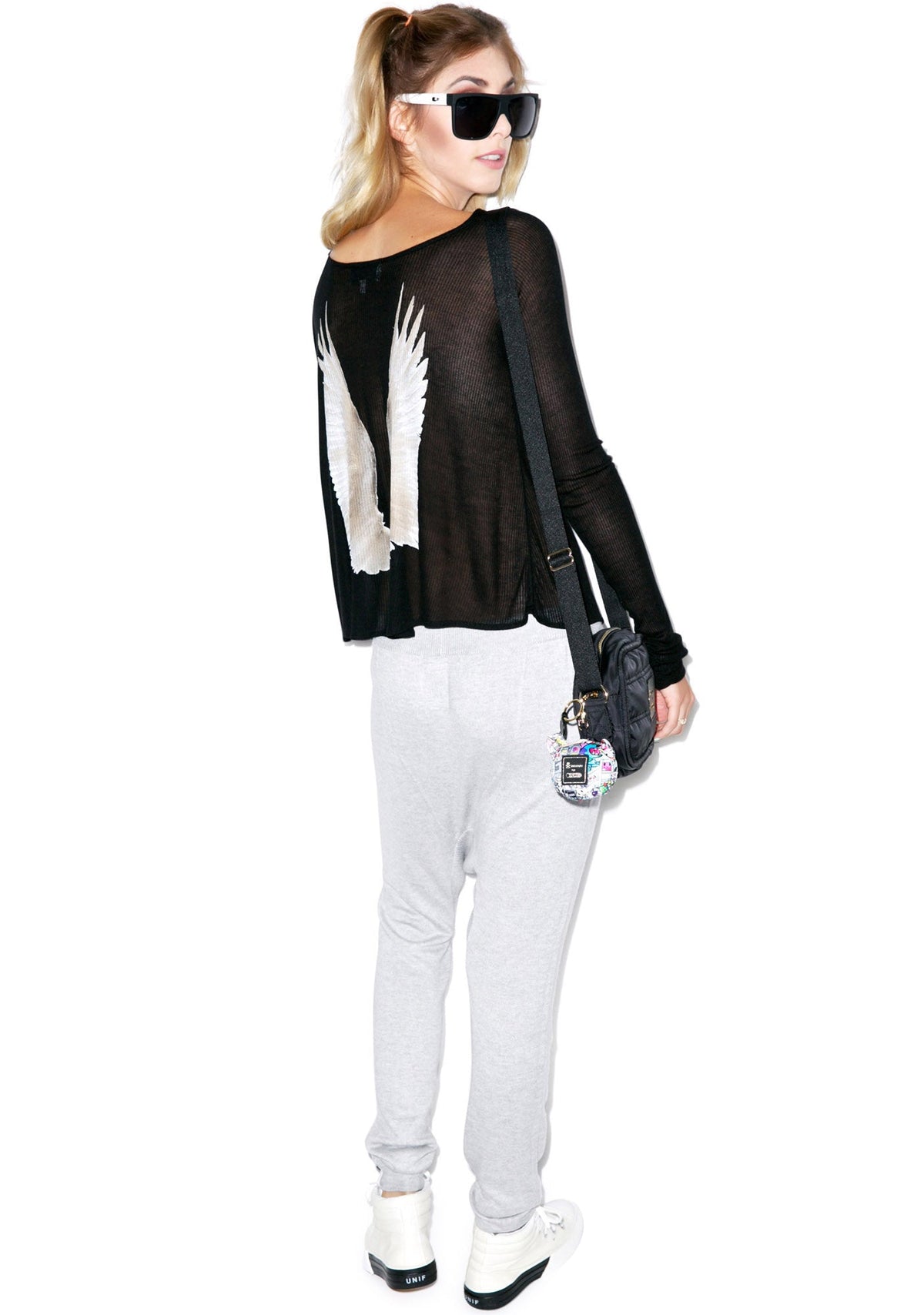 Heavenly Cassidy Long Sleeve - White