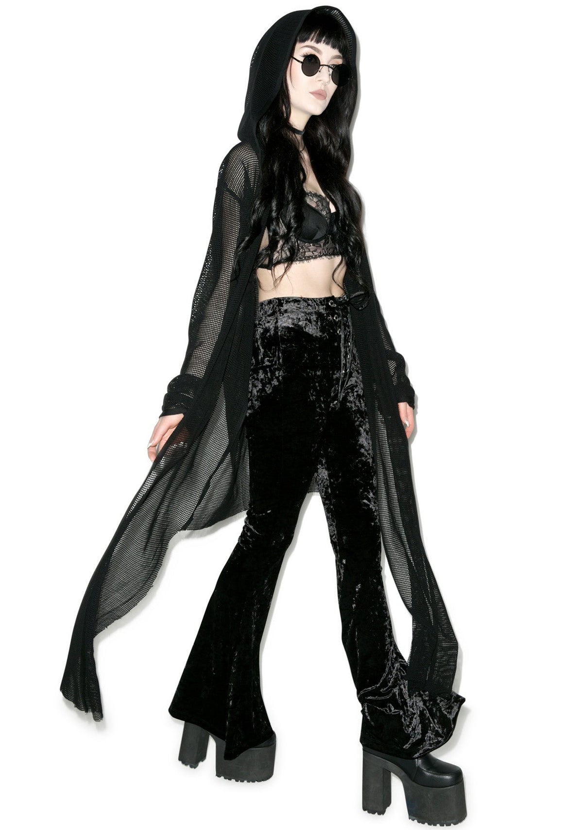 Neoburner Mesh Cloak - Black
