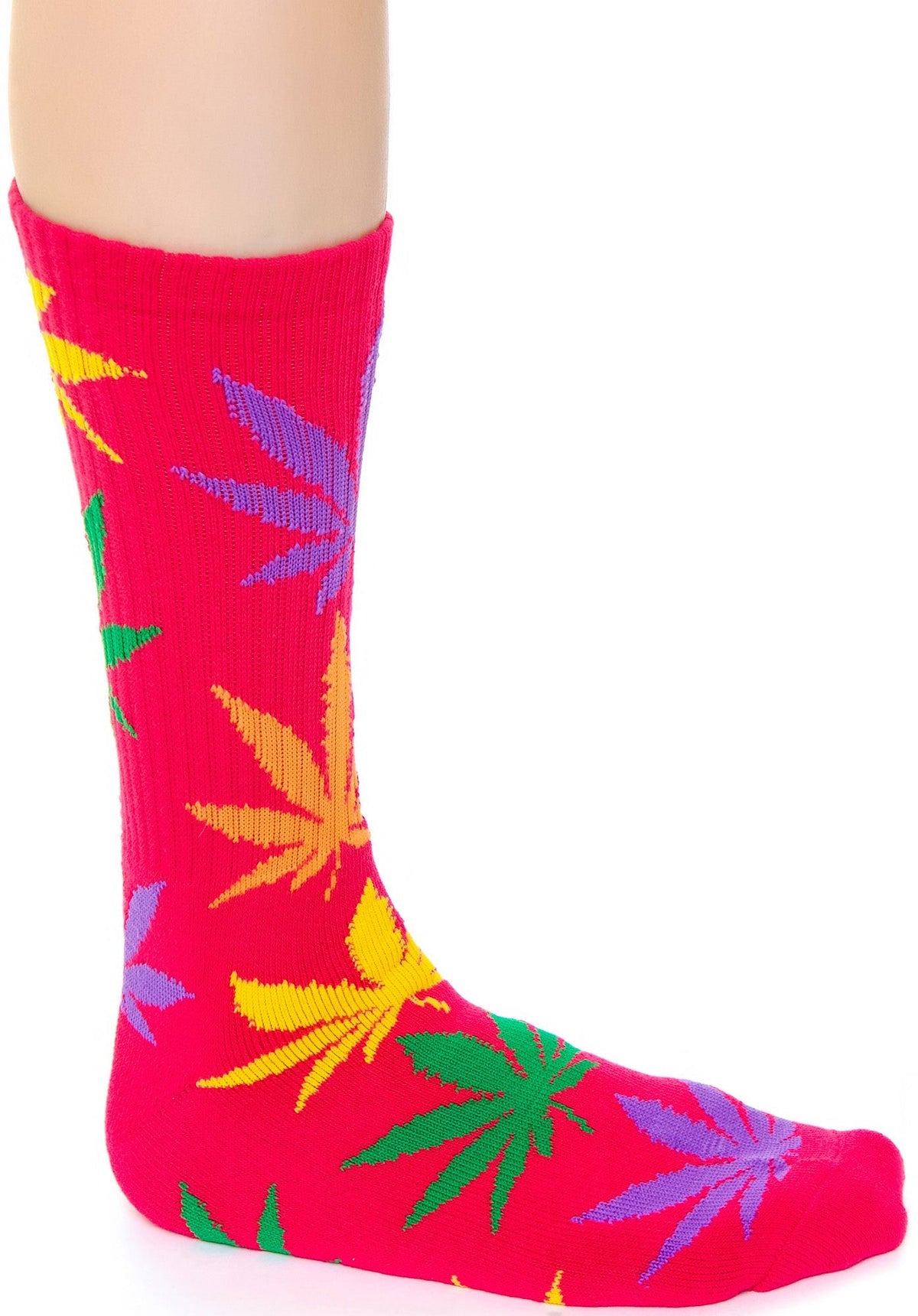 Plantlife Multi Color Sock - White