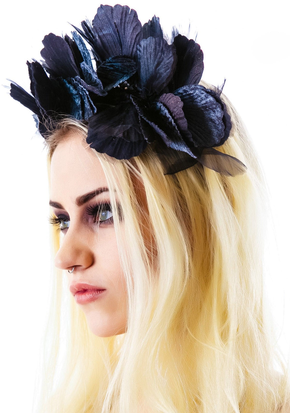 Lana Velvet Noir Crown - Red