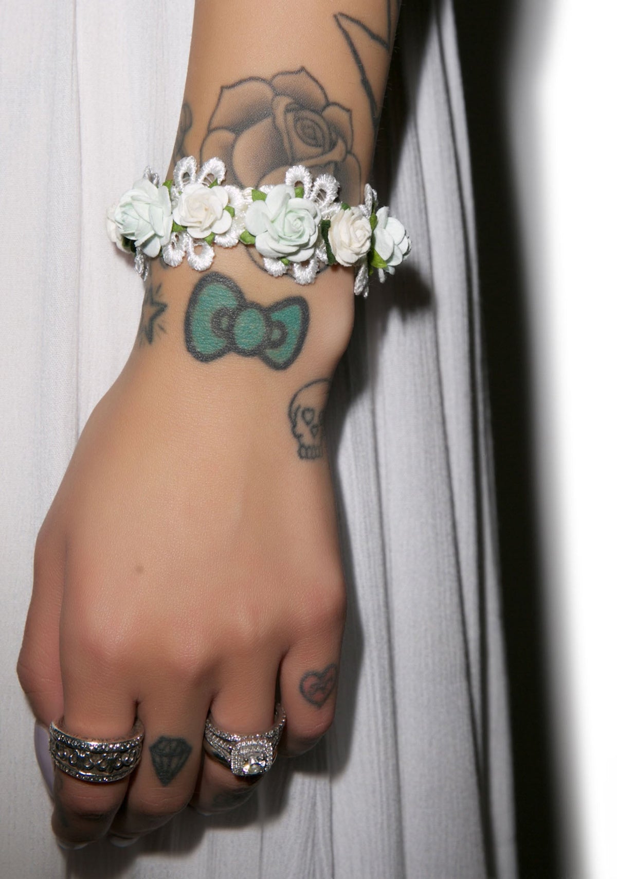 Wild Roses Bracelet - Purple
