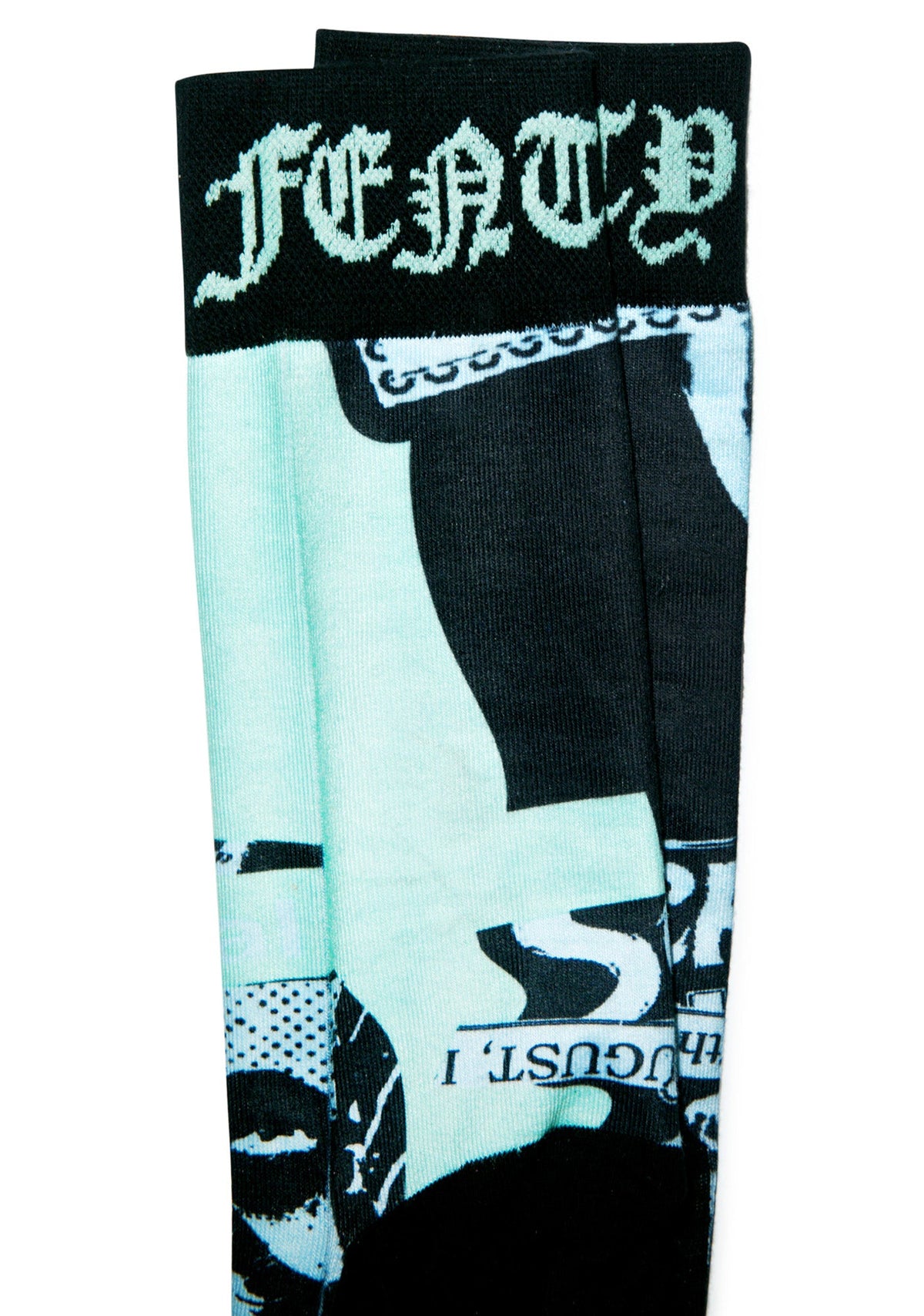 Most Wanted Crew Socks - Blue