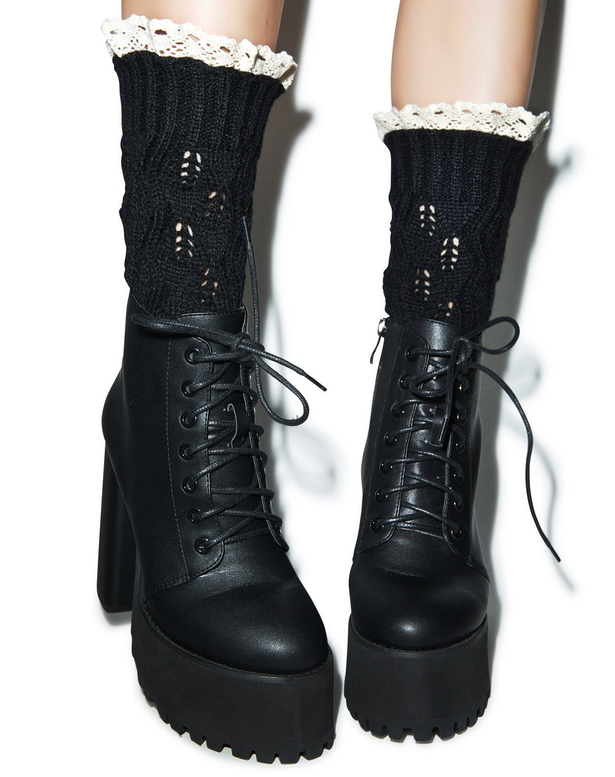 Cuff Love Boot Cuffs - White