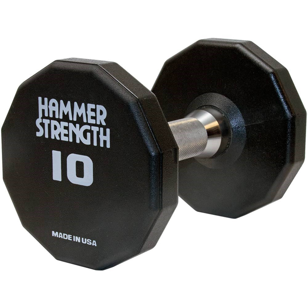 Hammer Strength 12-Sided Urethane Dumbbells - Outlet