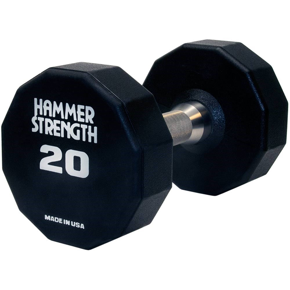 Hammer Strength 12-Sided Urethane Dumbbells - Outlet