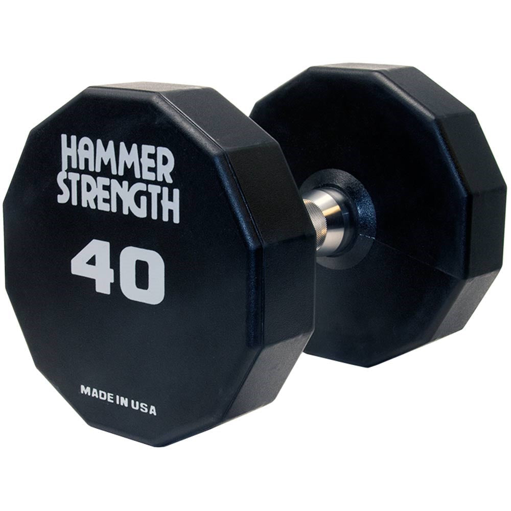 Hammer Strength 12-Sided Urethane Dumbbells - Outlet