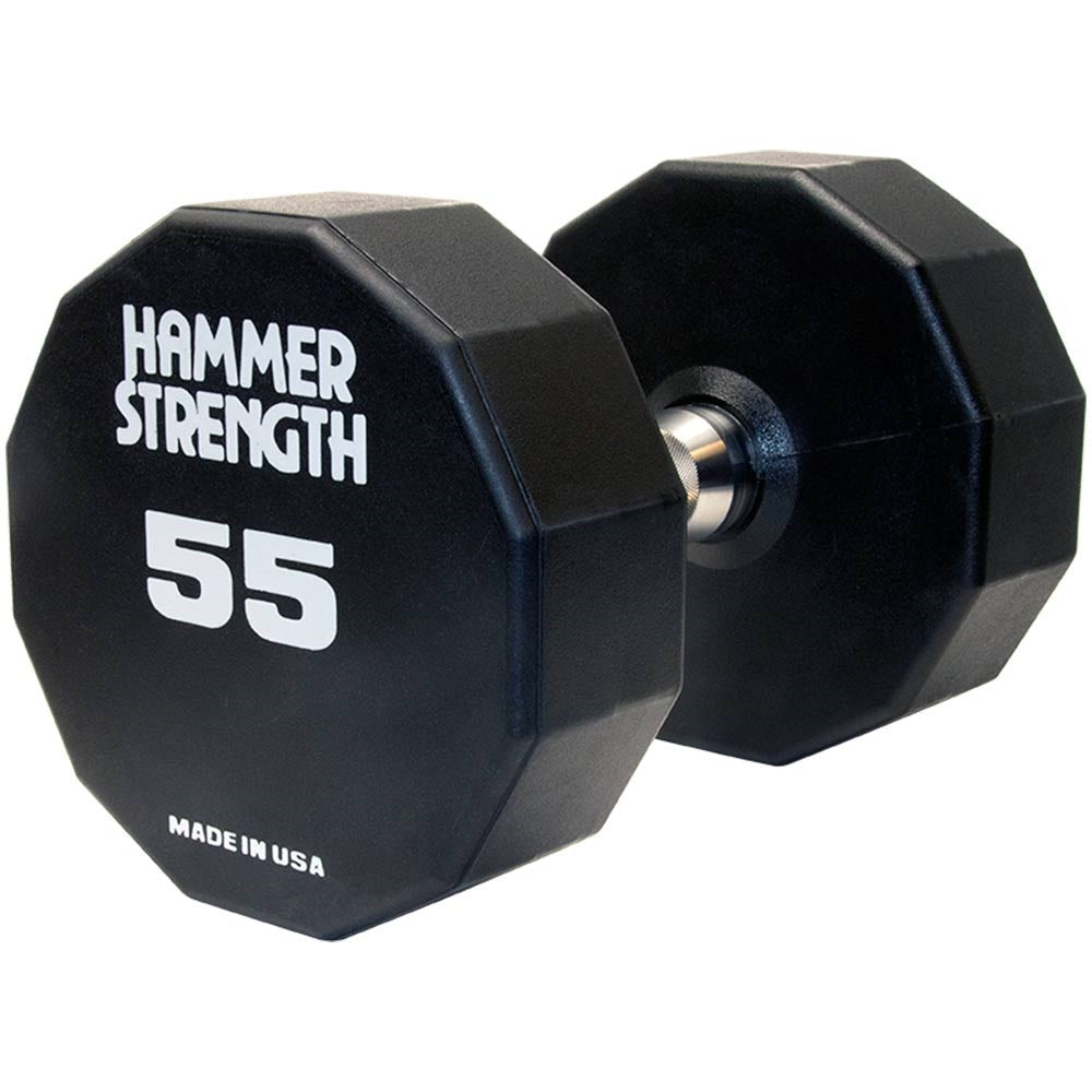 Hammer Strength 12-Sided Urethane Dumbbells - Outlet