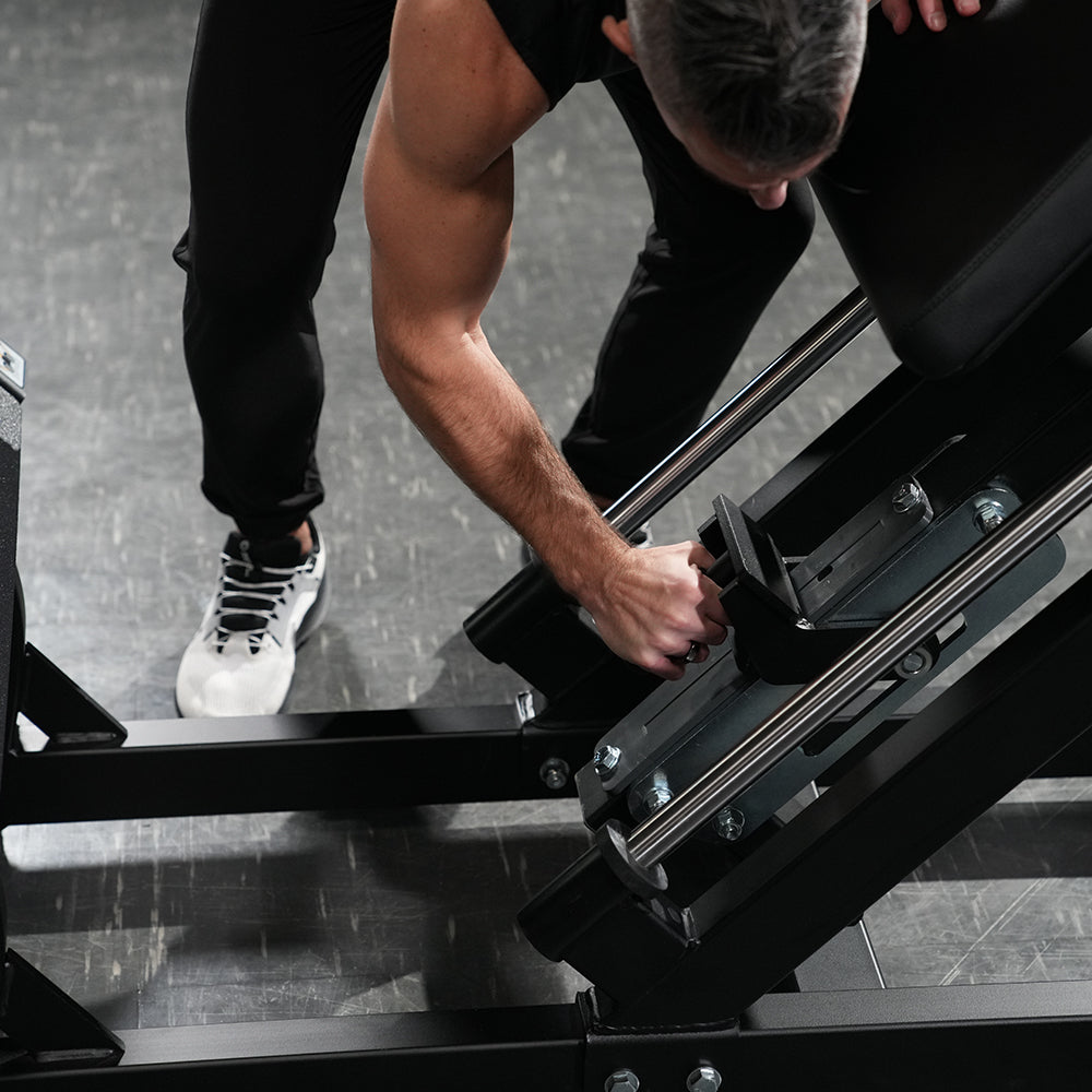 Hammer Strength Plate Loaded Hack Squat
