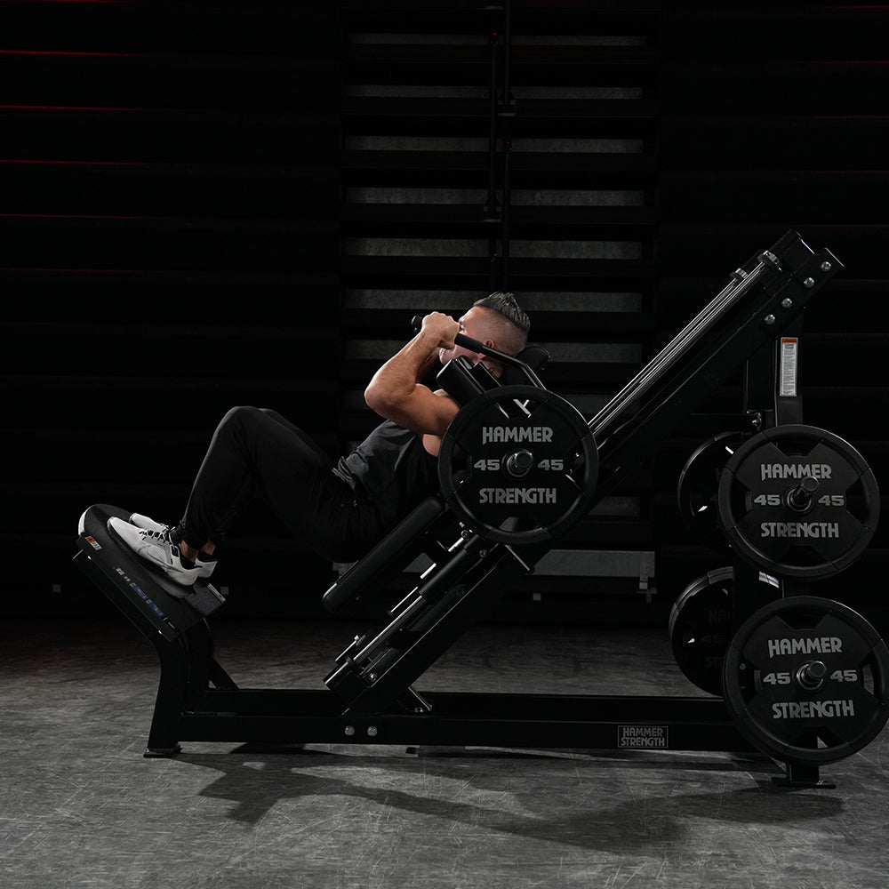 Hammer Strength Plate Loaded Hack Squat