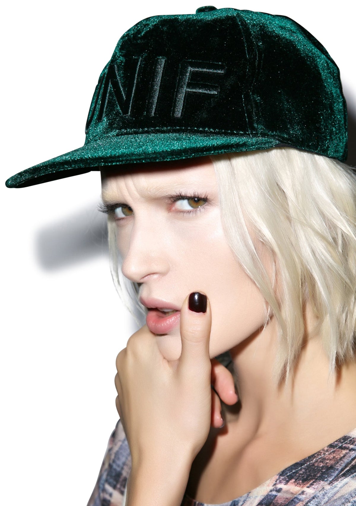 Velvet Hat - Black