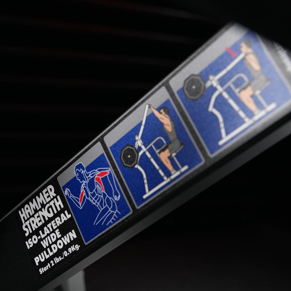 Hammer Strength Plate Loaded Iso-Lateral Wide Pulldown