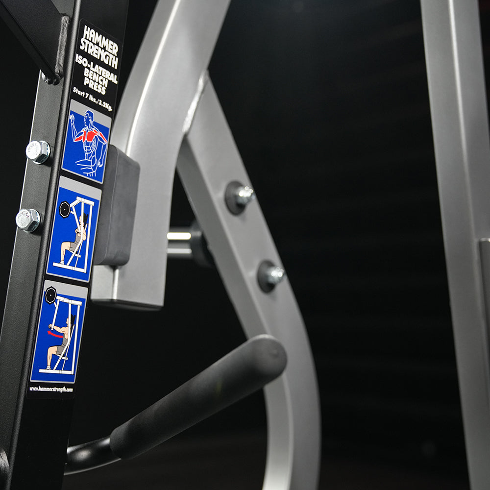 Hammer Strength Plate Loaded Iso-Lateral Bench Press