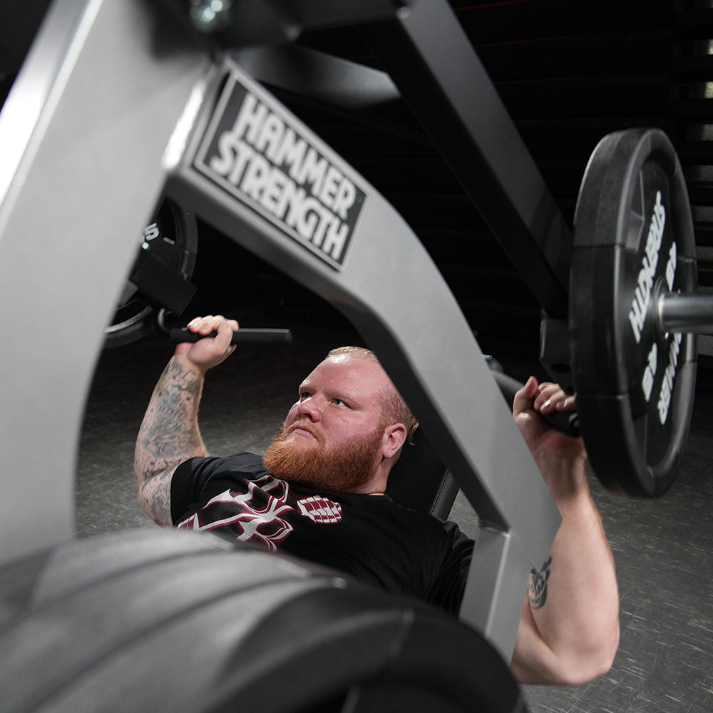 Hammer Strength Plate Loaded Iso-Lateral Shoulder Press