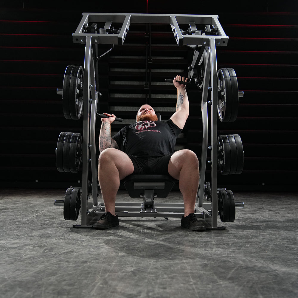 Hammer Strength Plate Loaded Iso-Lateral Shoulder Press