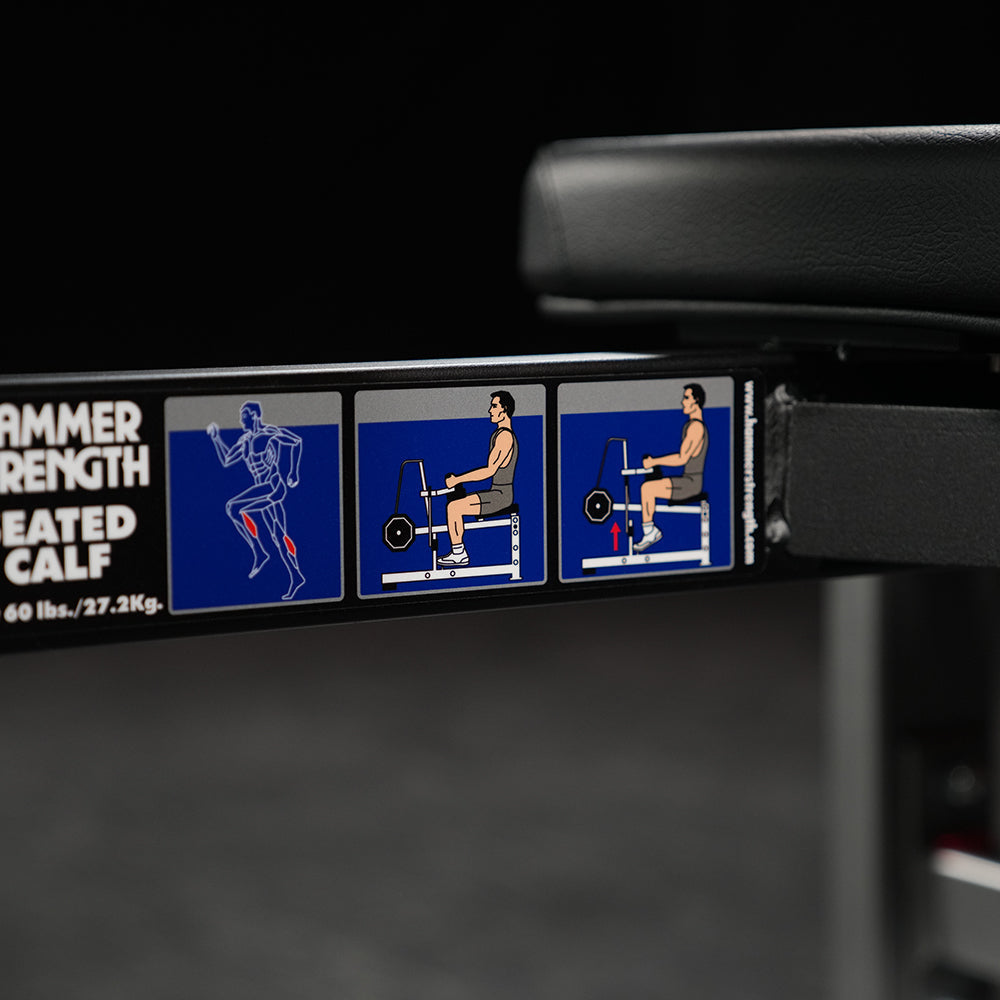 Hammer Strength Plate Loaded Seated Calf Raise
