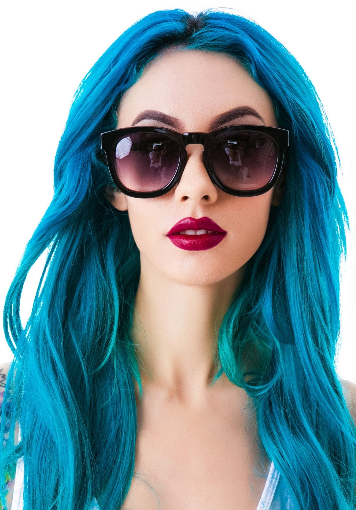 Classic Fox Sunglasses - Blue
