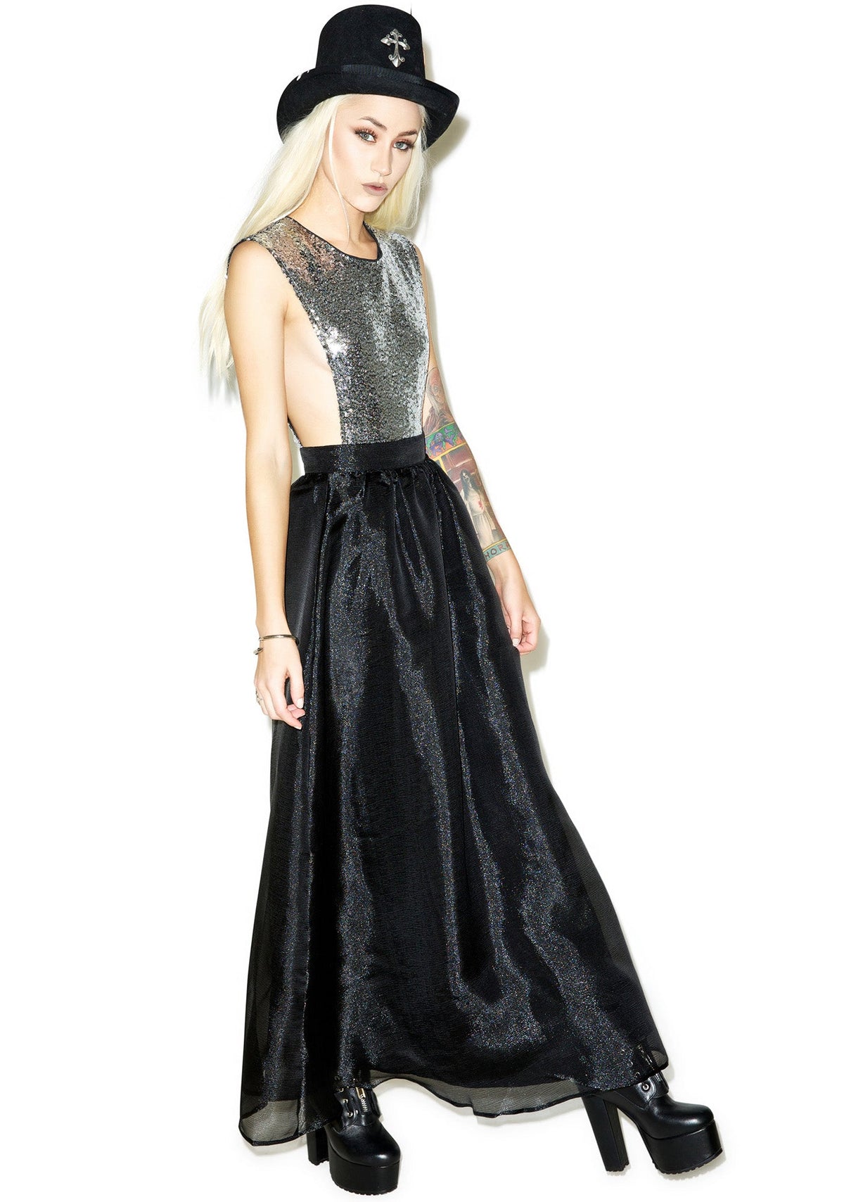 Nippon Maxi Skirt - Black