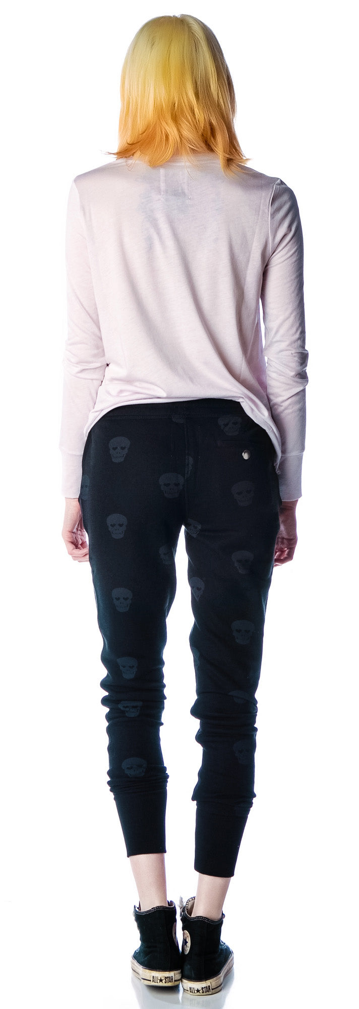 Skull Sweatpants - Blue