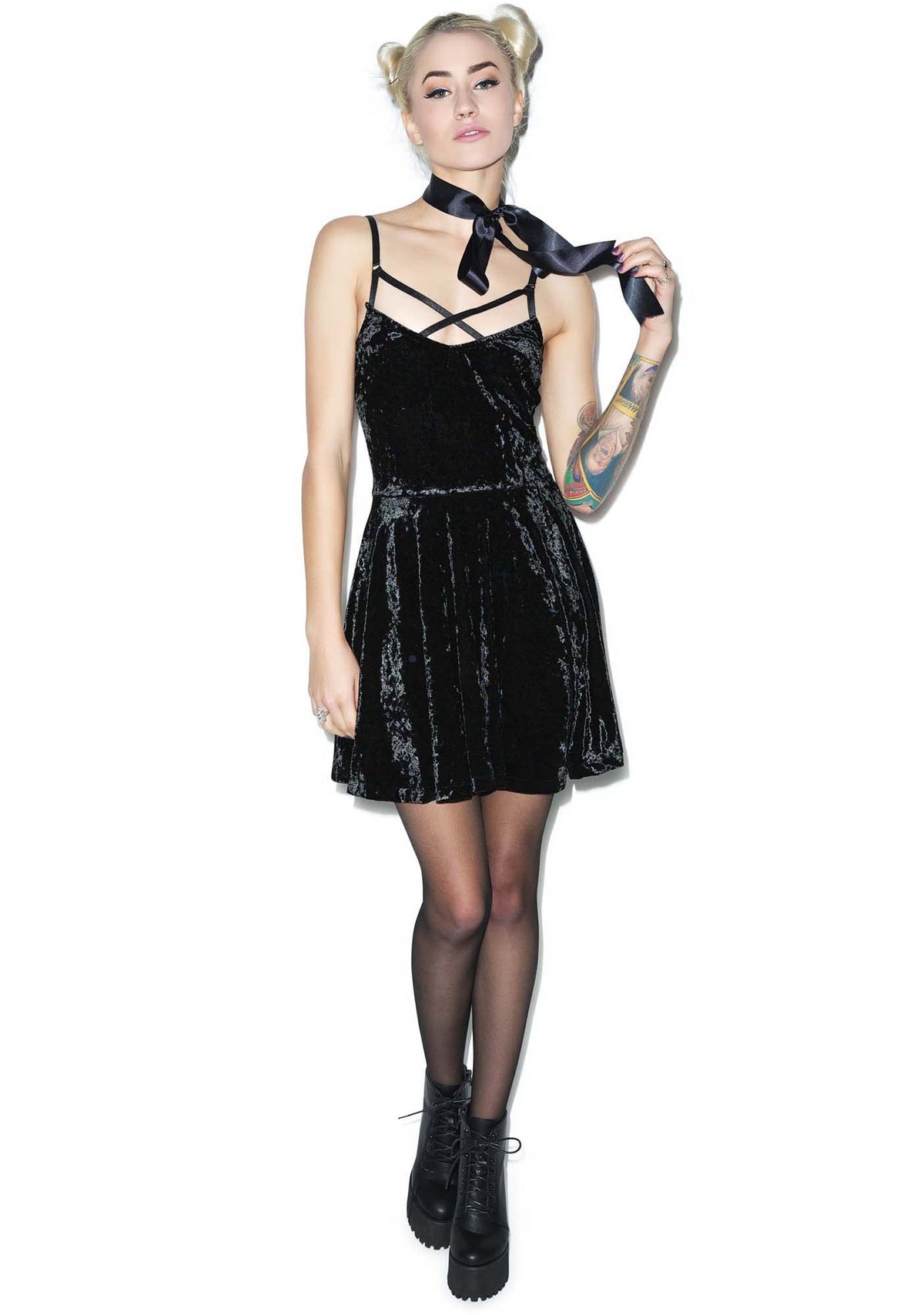 Your Velvet Crush Dress - Pink