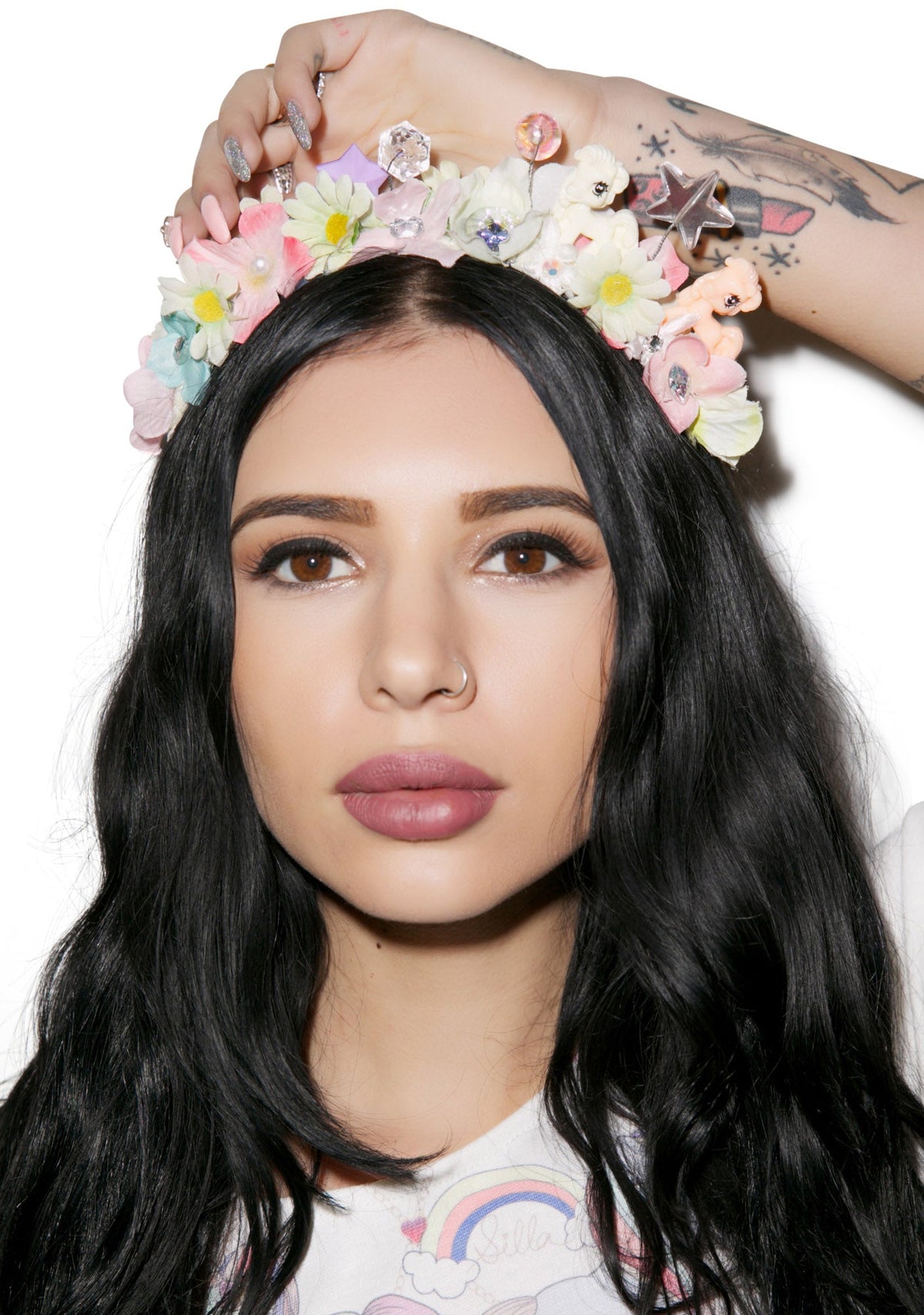 Flower Bomb Headband - Green